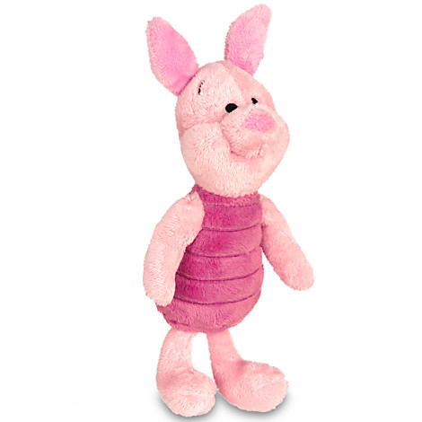 Z Piglet Plush - Winnie the Pooh - Mini Bean Bag - 7''