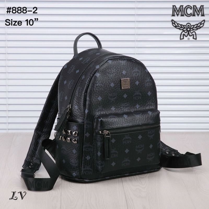 กระเป๋าเป้ MCM งานพรีเมี่ยม ปั้มครบ พร้อมถุงผ้า