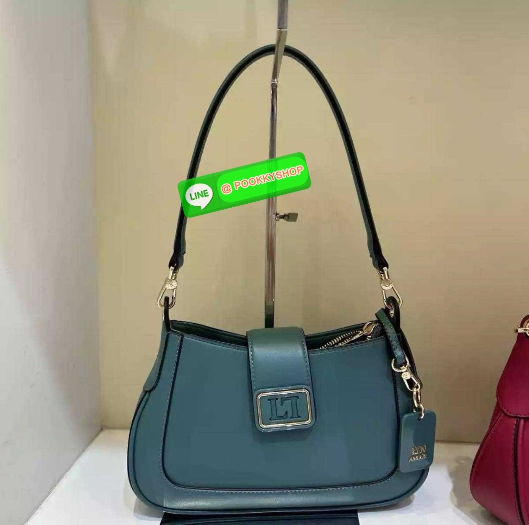 กระเป๋าลิน Lyn สะพายข้าง คลอใหม่ คล้องไหล่ได้ สะพายข้างครอสบอดี้ได้ มีสายสะพาย2เส้น