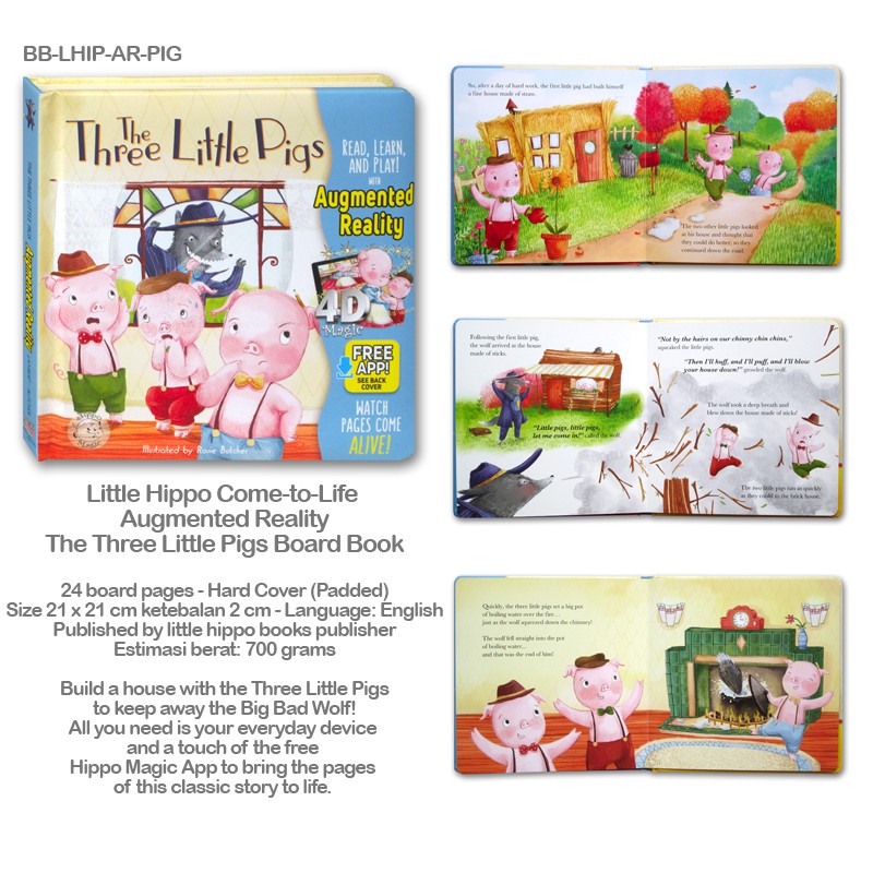 หนังสือนิทานภาษาอังกฤษ Read Learn And Play With AR