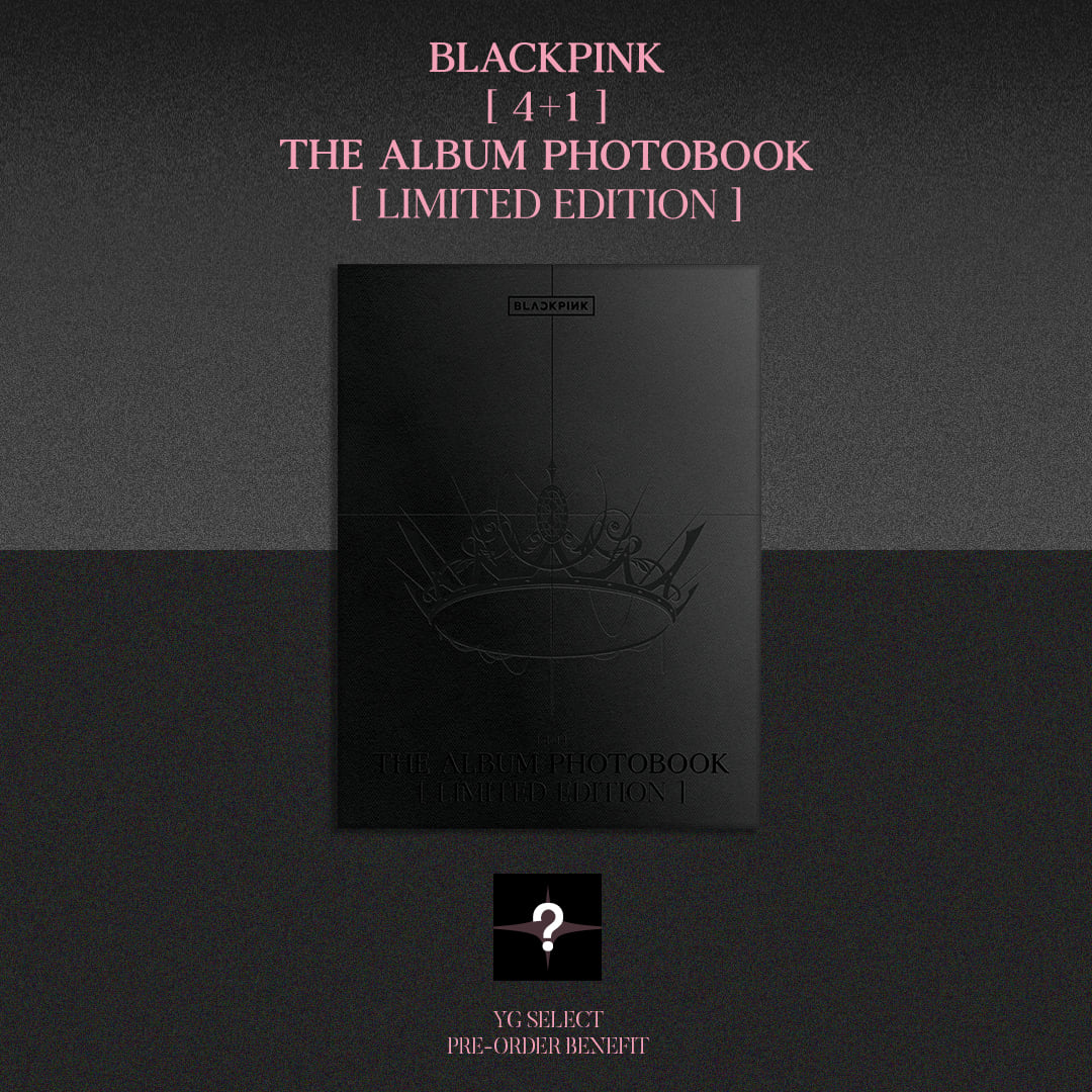 BLACKPINK [4+1] THE ALBUM PHOTOBOOK [LIMITED EDITION] + YG GIFT