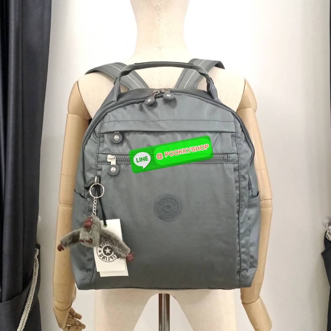 KIPLING Micah BACKPACK กระเป๋าเป้สะพายหลังขนาดใหญ่ จุของได้เยอะมาก Collection ใหม่ล่าสุดจาก KIPLING วัสดุ Nylon+polyester สามารถเป็นได้ทั้งกระเป๋าไปเรียน หรือ ท่องเที่ยวได้