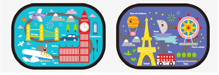 JOYREN ม่านบังแดดสำหรับติดรถยนต์