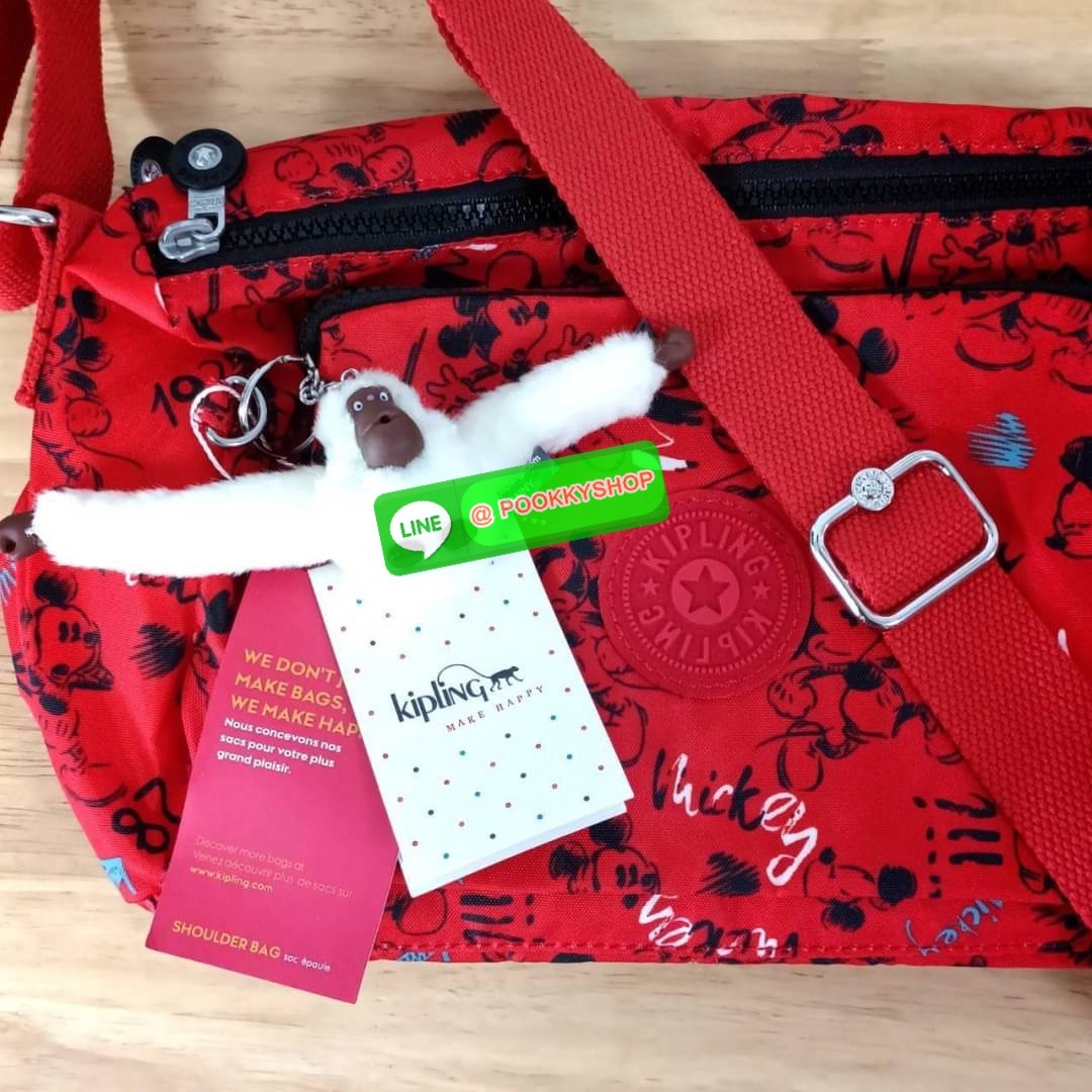 KIPLING RETH CROSSBODY BAG ซับในตาราง วัสดุ Nylon +polyester กระเป๋าสะพายข้างหรือ สะพาย Crossbody ได้ ช่องหน้าเปิด-ปิด ด้วยซิป พร้อมช่องแยกบ่อยด้านข้าง ช่องหลัก 2 ช่อง ด้านในโล่งกว้าง สามารถจุสัมภาระได้เยอะ พร้อมช่องซิปหลัง สายสะพายปรับระดับสั้น-ยาว ได้ f