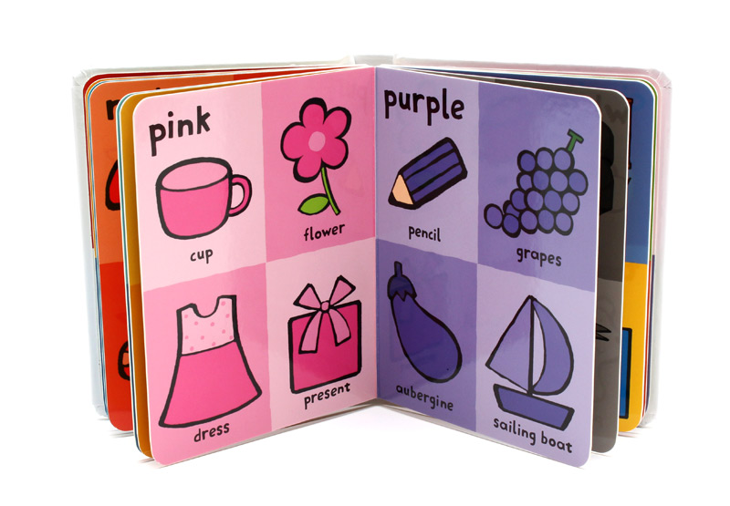 หนังสือบอร์ดบุ๊ค My First หนังสือภาพคำศัพท์ภาษาอังกฤษน่ารู้สำหรับเด็ก