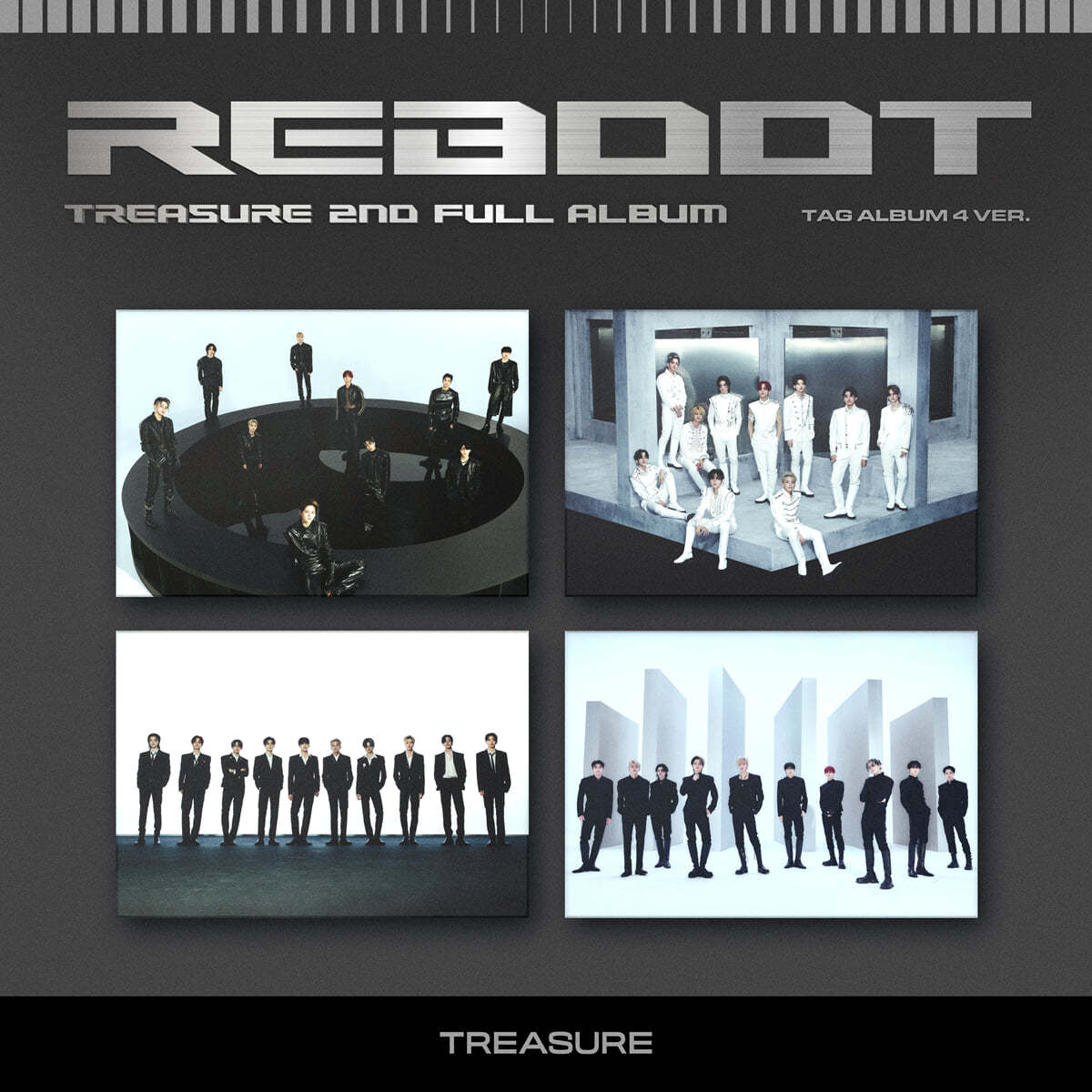 TREASURE 2nd Album - REBOOT YG TAG (Random Ver.)