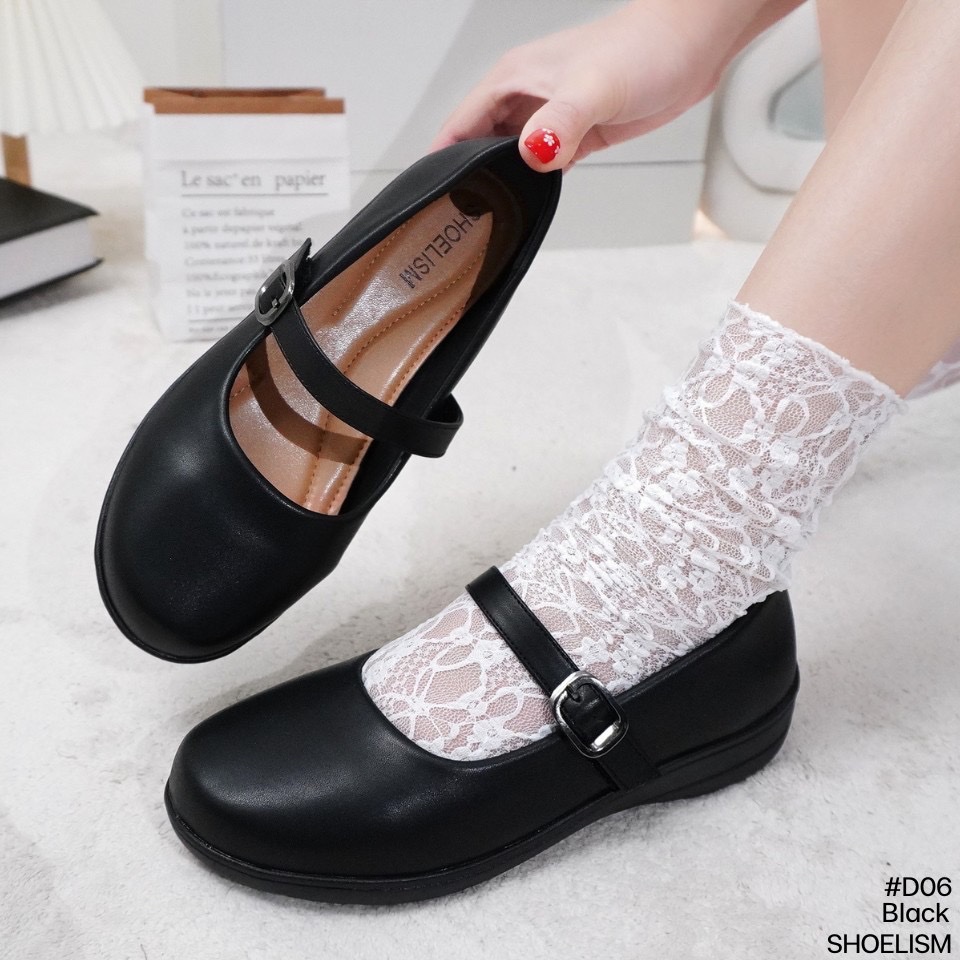 🖤 Mary Jane คู่นี้...ที่ไม่ธรรมดา! รองเท้าคัทชูMaryJane ใครเคยใส่รองเท้าคัทชูแล้วเมื่อย ยืนแป๊บเดียวปวด ส้นเท้าร้าว บอกเลยว่าคู่นี้คือ ตัวแม่สายซัพพอร์ต สวย สุภาพ ใส่สบายจนไม่อยากถอด ต้องมีติดตู้ไว้สักคู่แล้วแม่!