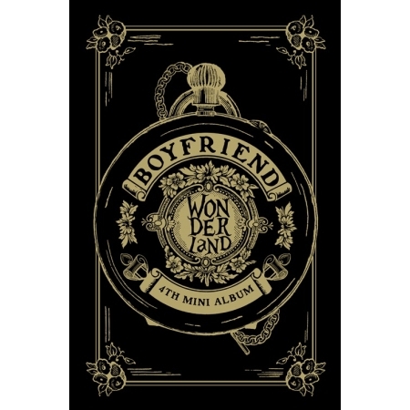 BOYFRIEND 4TH MINI ALBUM - BOYFRIEND IN WONDERLAND CD + POSTER