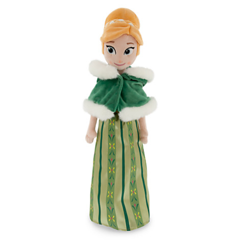 z ตุ๊กตาอันนา Plush Doll Anna - Frozen - Holiday - Medium - 21'' from Disney USA แท้100% นำเข้าจากอเมริกา พร้อมส่ง