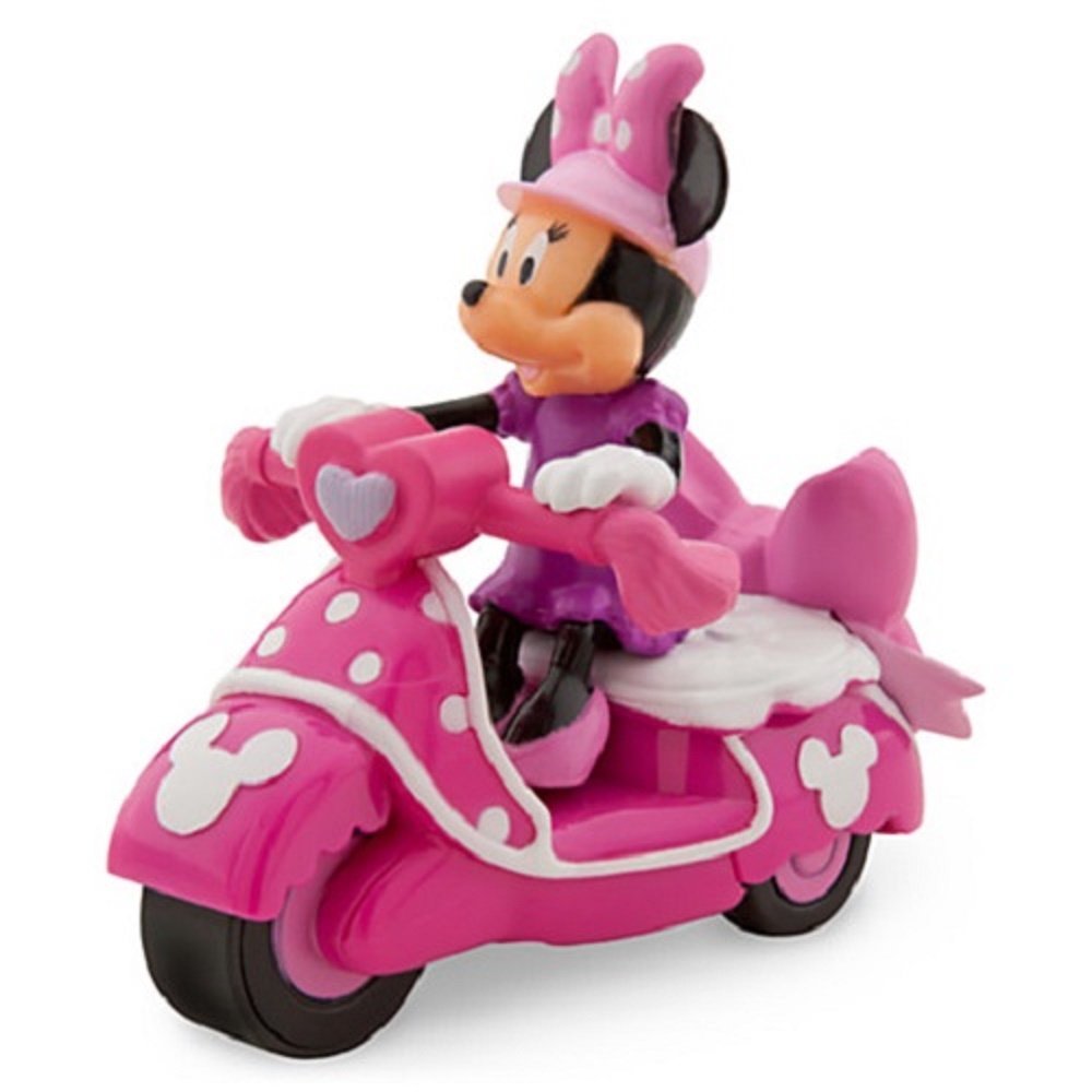 z Minnie mouse pull back car with sound(พร้อมส่ง)