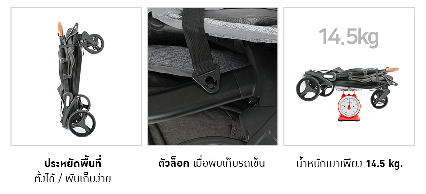 Keenz Class Wagon (รถเข็น 2 ที่นั่ง)