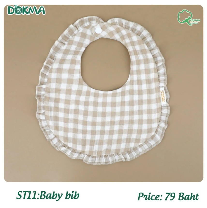 DOKMA Kids ผ้ากันเปื้อน cotton_