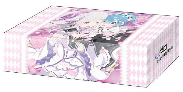 Bushiroad Storage Box - Re:ZERO -Starting Life in Another World- "Emilia & Rem"