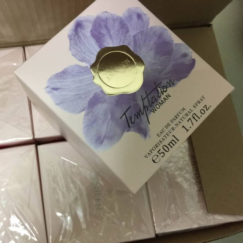 น้ำหอม Annifen Temptation EDP 50 ml. ( ดอกไม้ม่วง )