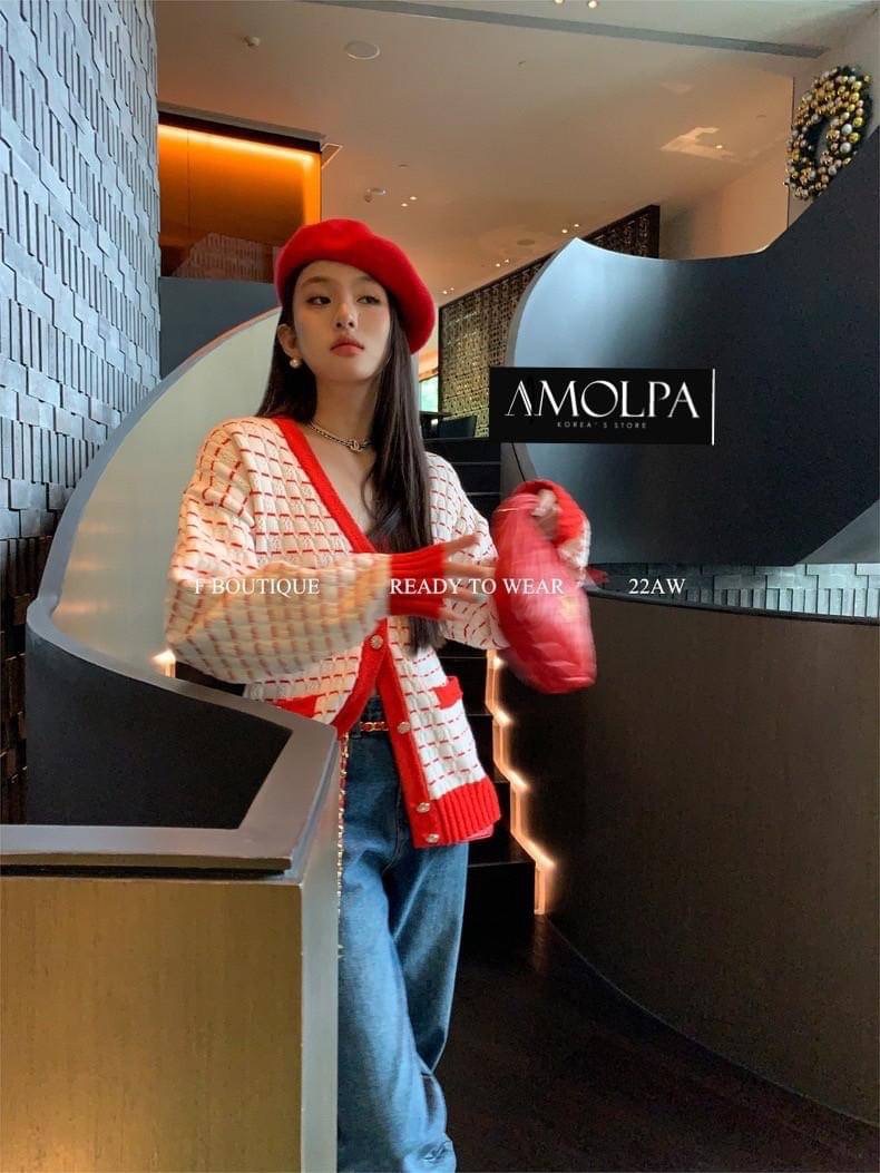 CARDIGANS CHANEL KNIT SS22 งานสวยยยยยสุดดด ปังงง ชนช๊อป สวยจี๊ดดดด .... พร้อมส่ง!! CARDIGANS CHANEL KNIT 2022SS เนื้อผ้าดีม๊ากกกก ผ้าใส่สบายมากกกก ห้ามพลาดเลยนะคะ ใส่สบายสุดๆ !! งานสวยงานดีต้องแบรนด์AMOLPA เท่านั้น !!