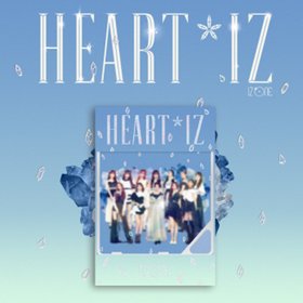 [KIHNO] IZ*ONE 2nd Mini Album - HEART*IZ (Sapphire Ver.)