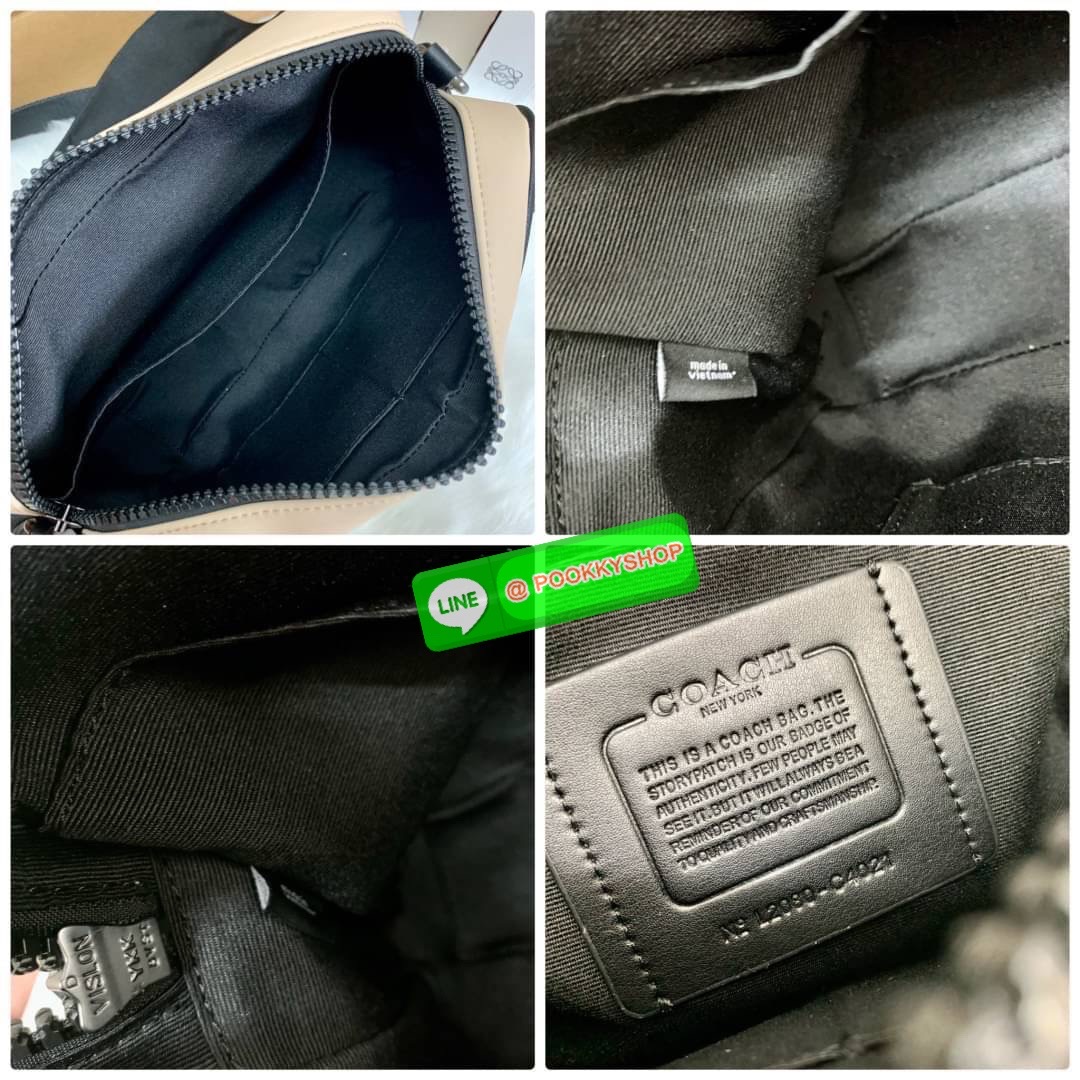 COACH TRACK CROSSBODY IN COLORBLOCK ((4141//4021)) พร้อมส่งที่ไทย ใหม่ล่าสุดค่ะ! กระเป๋าสะพายครอสบอดี้ร์หรือสะพายข้าง หนังแท้ชั้นดีที่สุด หนังนิ่มสวยมากๆค่ะ ด้านหน้าเย็บป้ายหนังโลโก้แบรนด์ เปิดปิดกระเป๋าแบบกดล็อคสองข้าง ภายในมีช่องตอนหน้าหนึ่งช่อง;มีซิปเป