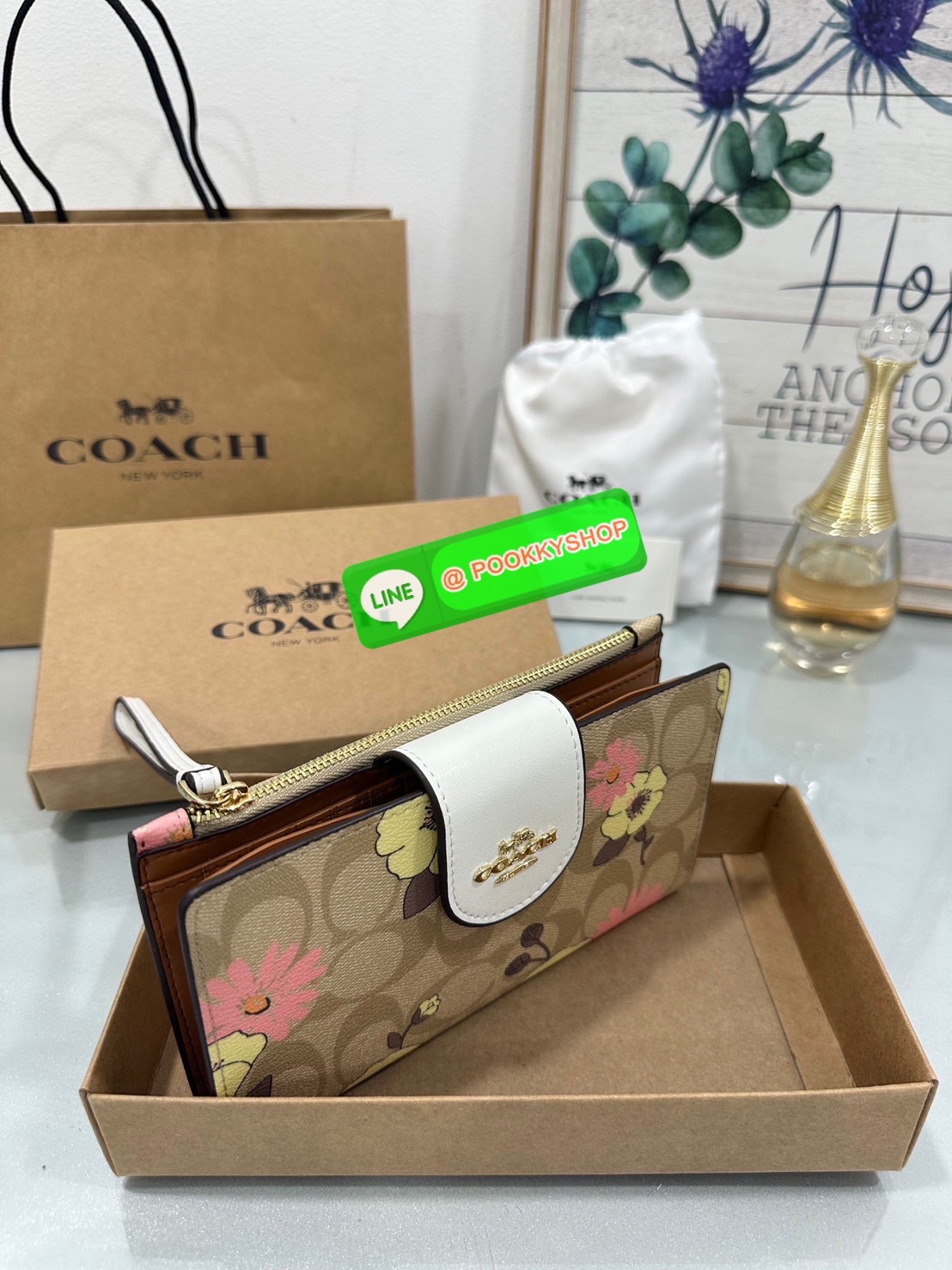 Coach Tech Phone Wallet In Colorblock Signature COLOR: signature canvas/