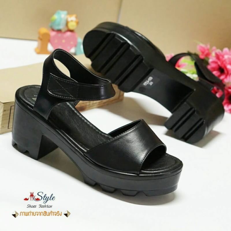 New Arrival & Best Seller!!.. พร้อมส่ง Platform Shoes ทำจากหนัง PU พื้นอย่างดี นิ่ม เบา ใส่สบาย ส้นสูงประมาณ 3 " เสริมด้านหน้า 1.5" สวมใส่ง่าย มีสายรัดข้อเปนเมจิกเทป ปรับระดับได้ แบบเรียบๆ แต่ดีดู จะใส่ทำงาน หรือไปไหนก้อดูดี ลงตัวไปหมด แมทซ์ได้ก