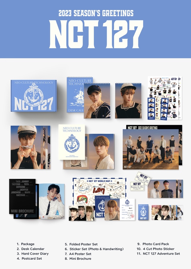 NCT 127 2023 SEASON’S GREETINGS