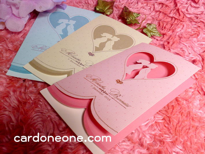 การ์ดแต่งงานวินเทจ