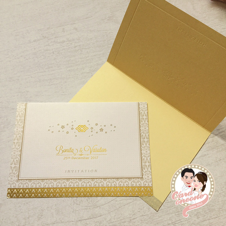 การ์ดแต่งงานพรีเมี่ยม คลาสสิค