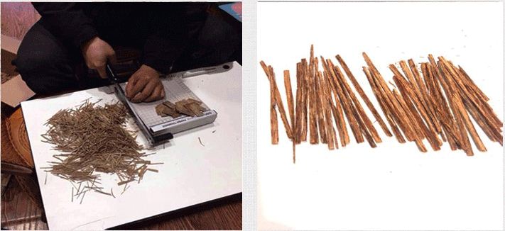 AgarHarvest ไม้ตอกบุหรี่ ไม้กฤษณาแท่งเล็ก แบบพิเศษ ไม้หอม อโรม่า ลดสารพิษ ลดความอ้วน ชลอชรา Agarwood Pick / Cigarette Stick (Premium)