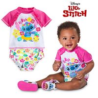 Stitch Swimsuit Set for Baby from Disney USA ของแท้100% นำเข้า จากอเมริกา (18-24 M)