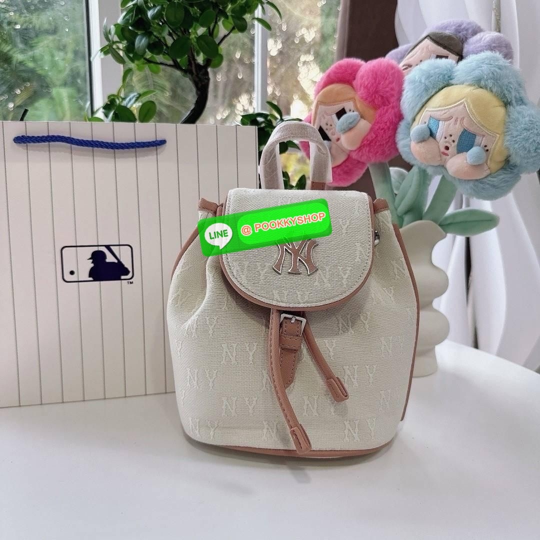กระเป๋าเป้ NY MLB สะพายข้าง ใส่โทรศัพท์ได้ทุกรุ่น สายสปอร์ตปรับระดับได้
