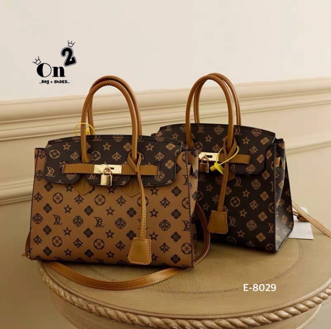 New arrivals กระเป๋าสะพายมาใหม่ ทรง Birkin งานสไตล์แบรนด์ เปิดหน้าอะไหล่ทอง สายสะพายยาวแบบครอสบอดี้