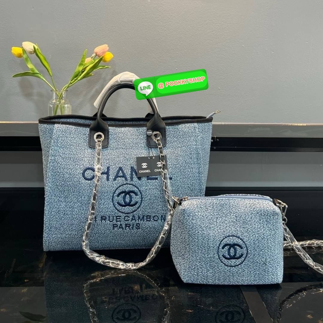 chanel tote canvas bag canvas tote bag