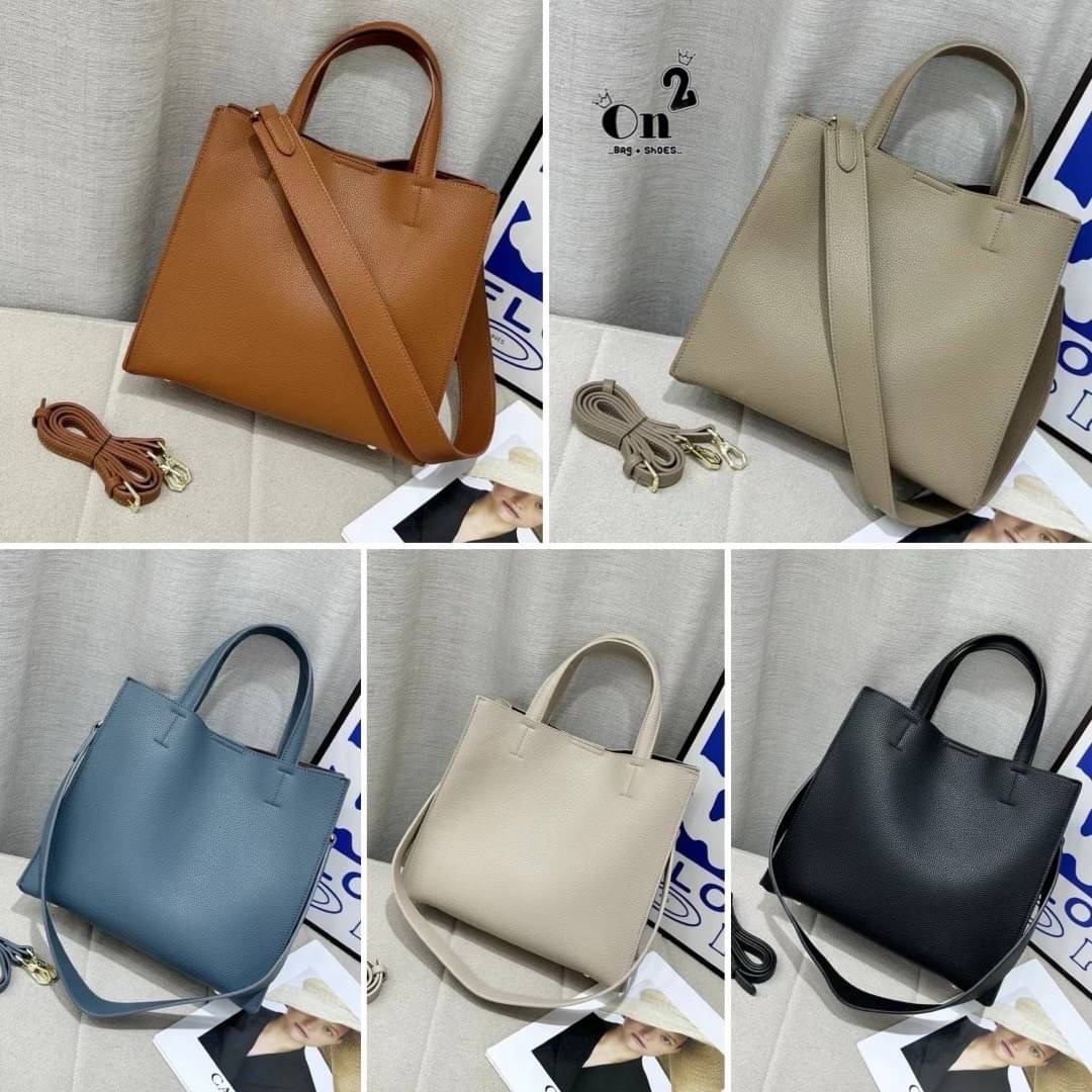 Classic Working PU Bag ▪️กระเป๋าถือ &สะพายข้าง วัสดุเป็นหนัง PU Premium มีสายยาวให้ 2 เส้น ทรงสวยมากก