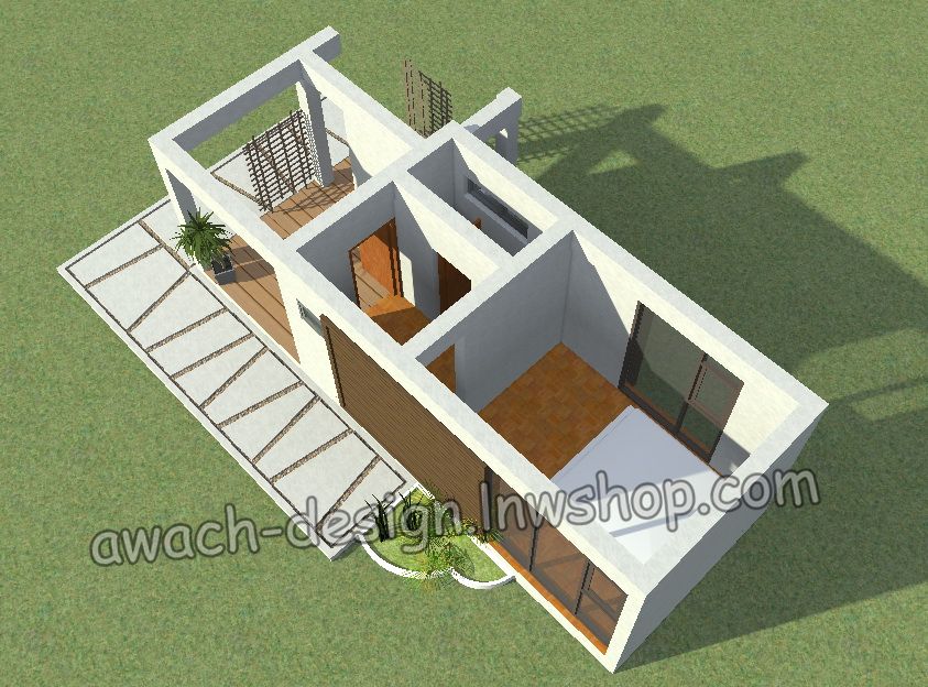 R400 บ้านพักขนาดเล็ก