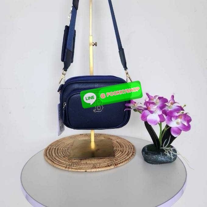 กระเป๋าNY สะพายข้าง ใส่โทรศัพท์ได้ทุกรุ่น แถมที่ใส่บัตร สายสปอร์ตปรับระดับได้