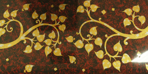 ภาพมงคล เสริมดวง ฮวงจุ้ย ( เงิน ทอง สุขภาพ ไหลเวียนดี ) ขนาด 60 x 120 cm