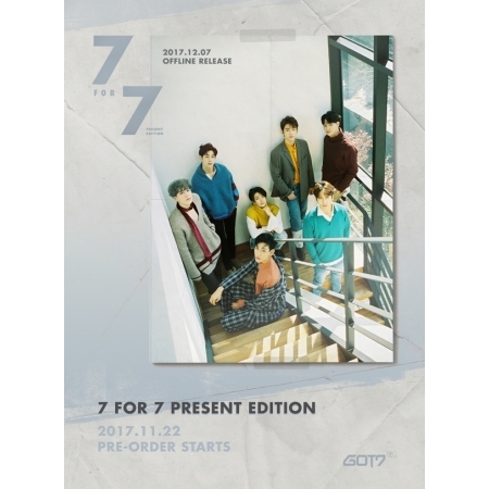 GOT7 - 7 FOR 7 PRESENT EDITION (RANDOM VER)