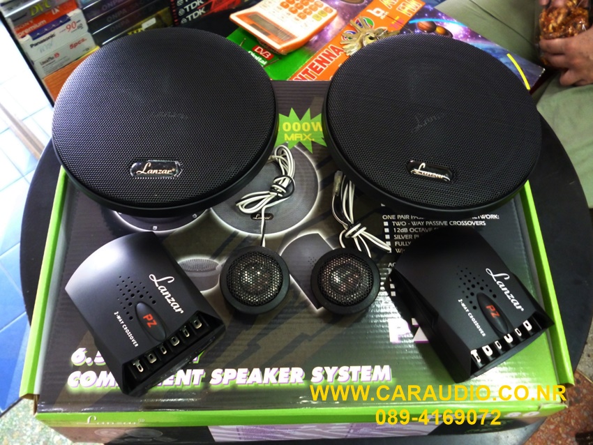 ชุดลำโพง สำเร็จ กำลังขับ 1000W หนักและแน่น ยี้ห้อ LANZAR