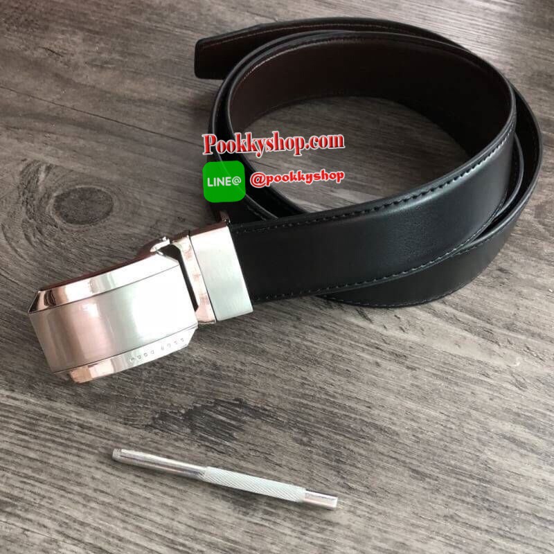 HUGO BOSS Belt and Buckle Set เซตสุดคุ้ม!! เข็มขัด + หัวเข็มขัด 2 ชิ้น จะมอบเป็นของขวัญหรือใช้เองก็แนะนำเลยค่าา