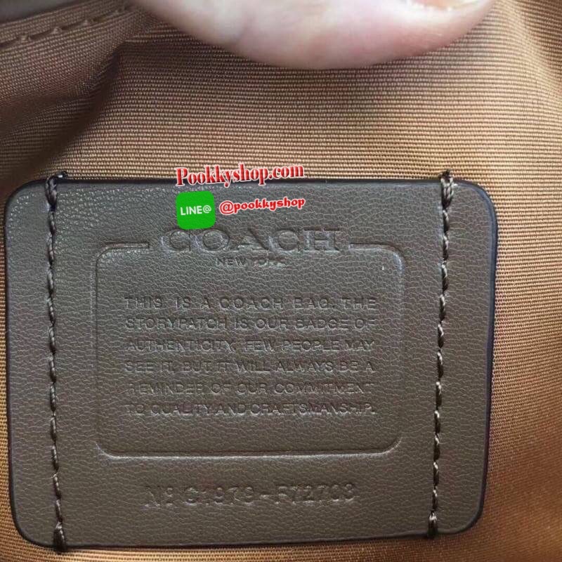 Coach Jess Leather Messenger Black