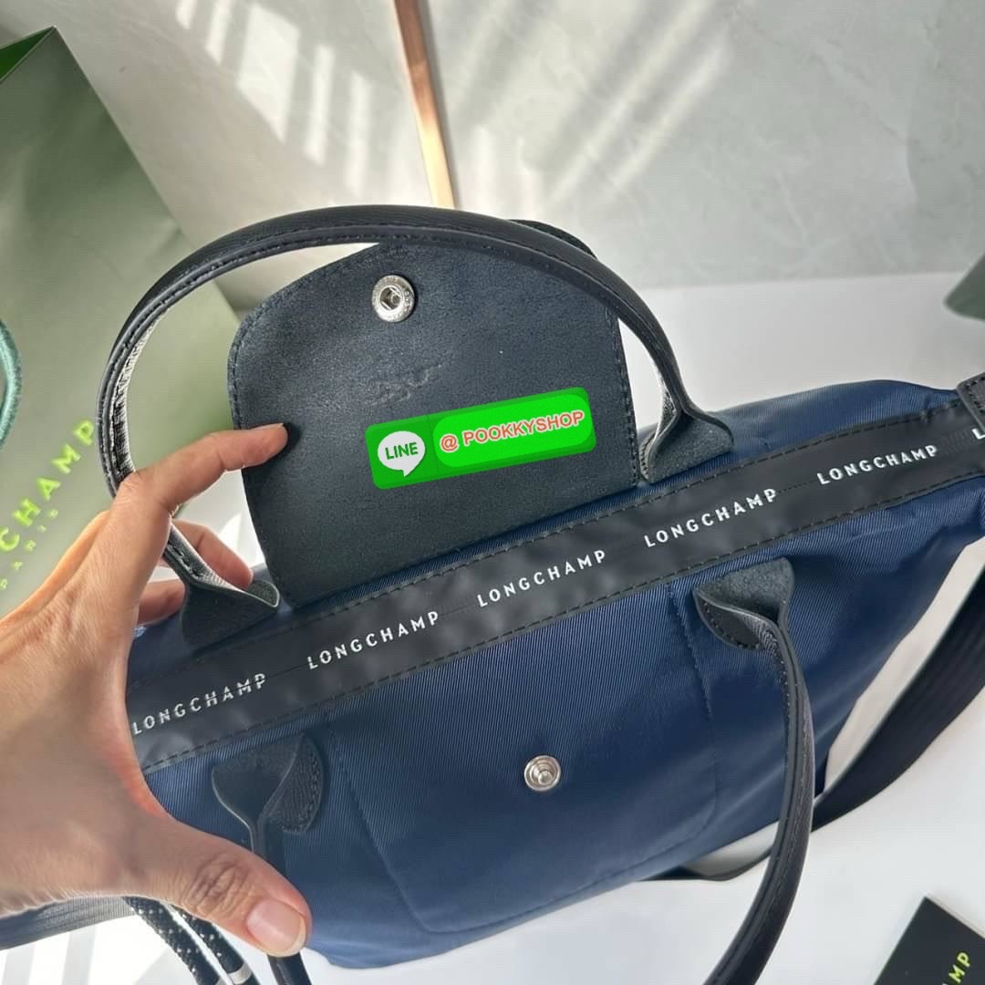 LONGCHAMP LE PLIAGE ENERGY MEDIUM HANDBAG 🔖กระเป๋าสะพายไหล่/ถือ คอลเลคชั่นใหม่สไตล์เรียบหรู ขนาดกลางจุของได้เยอะ