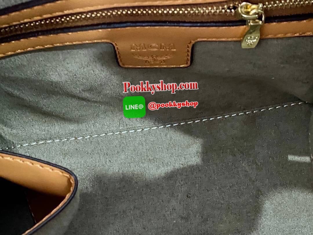 กระเป๋าทรงหมอนMCM หนังแกะแท้ทั้งใบค่ะ
