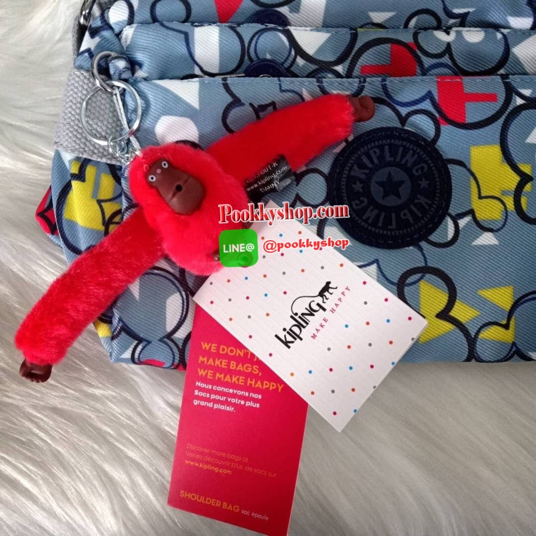 KIPLING Mini Crossbodybag กระเป๋าสะพายข้างขนาดกะทัดรัด ผลิตจากวัสดุ Nylon+ Polyester100% มีช่องใช้งานแยกย่อยมากถึง 4 ช่อง -ด้านหน้ามีช่องซิป 2 ช่อง -ช่องหลักโล่ง กว้าง จุของใช้ได้เยอะ -ด้านหลังมีช่องซิปอีก 1 ช่อง มาพร้อมพวงกุญเเจลิง สายสะพายยาวสามารถปรับไ