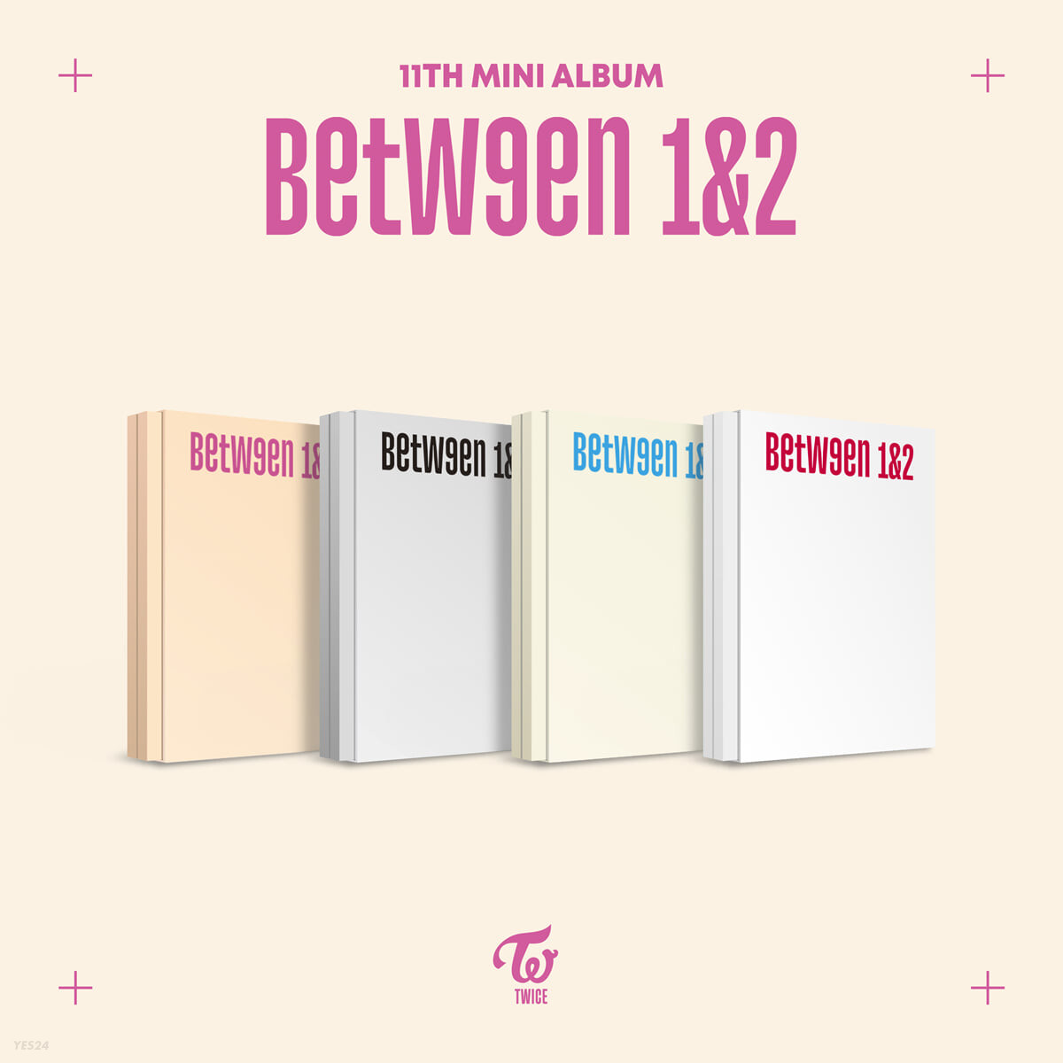 TWICE 11th Mini Album - BETWEEN 1&2 (Random Ver.)