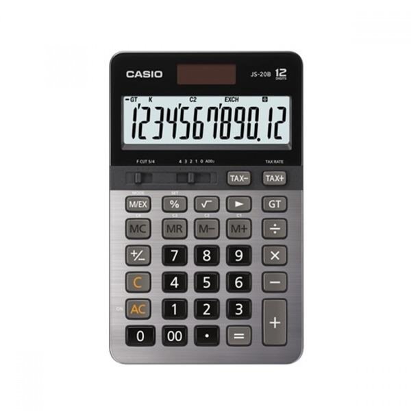 เครื่องคิดเลขตั้งโต๊ะ 12 หลัก Casio # JS-20B