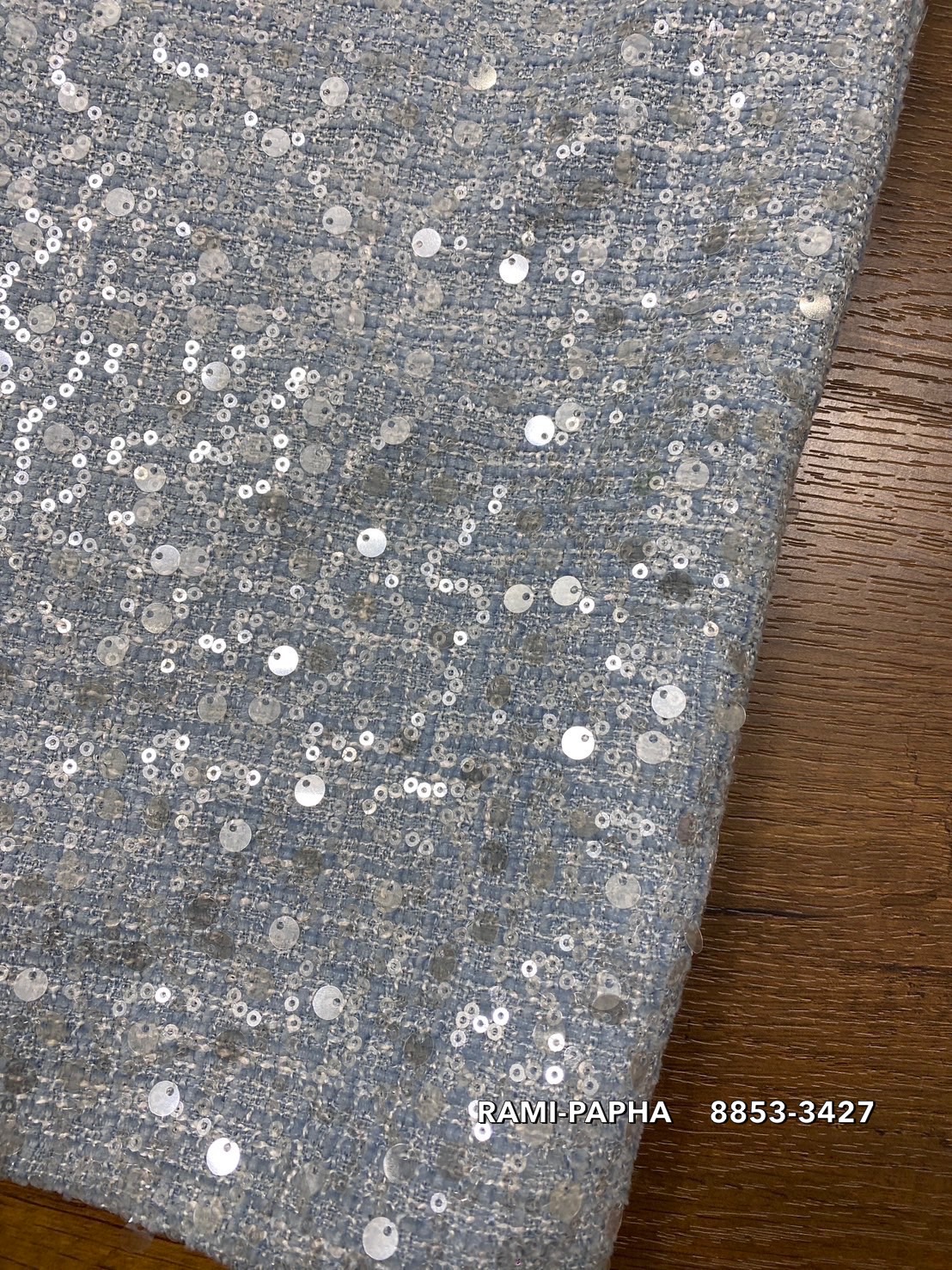 เดรสแฟชั่น เดรสตัวยาวเนื้อผ้าทวีตปักwinkสวยหรูโดดเด่น