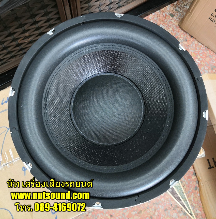 ลำโพงรถยนต์ ซับวูฟเฟอร์ โม 12 นิ้ว เหล็กหล่อ แม่เหล็ก 180x2 (จำนวน 1 ดอก)