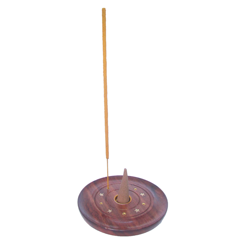 ที่ปักธูป ที่จุดธูป ที่วางธูป สำหรับ ธูปแท่ง ธูปปั้น ธูปสามเหลี่ยม ธูปขด จาก ไม้หอม ยางไม้เรซิ่น ได้ทุกชนิด ทำจากไม้เนื้อแข็งแท้100% เคลือบเงา 2 ชั้น เนื้อเดียวทั้งชิ้น พร้อมหลุมรอง