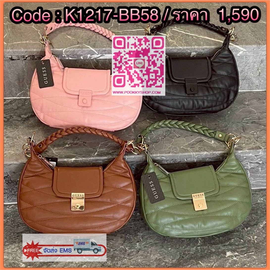 Guess งานเเท้ usa lily Quited shoulder back