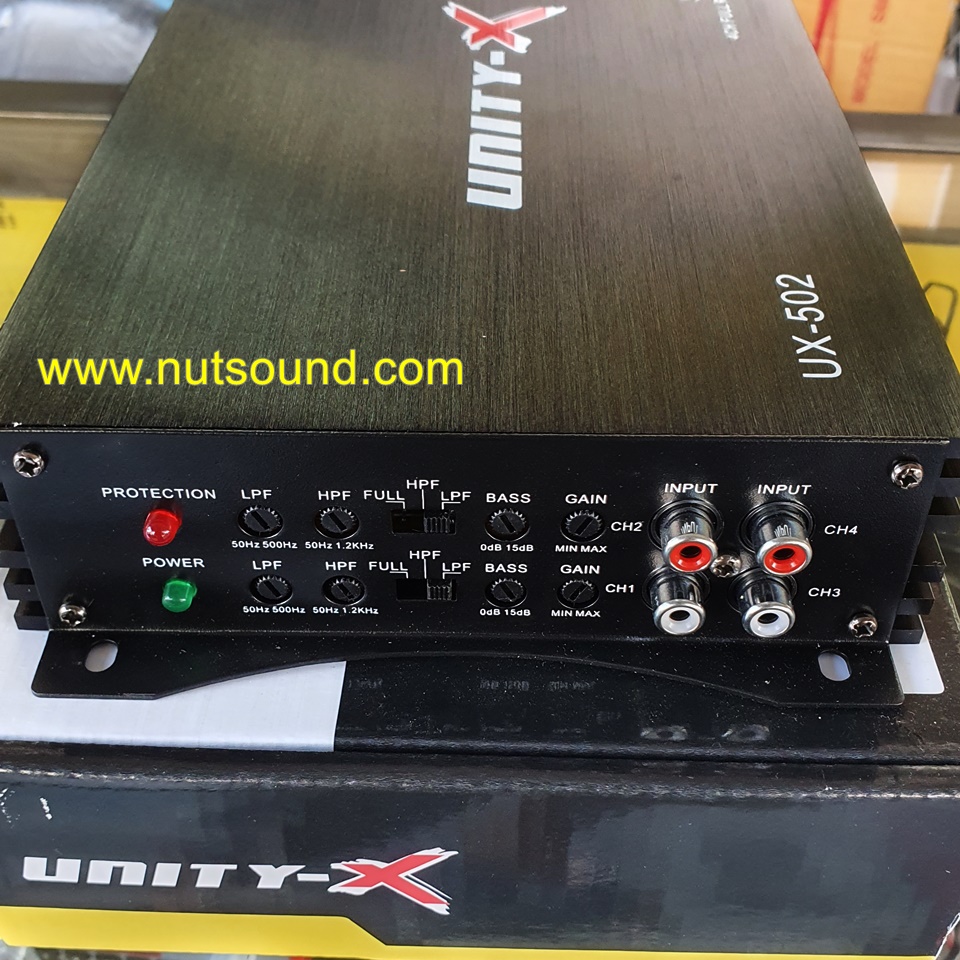 เพาเวอร์แอมป์รถยนต์ CLASS D 4ch 3000 W เพาเวอร์แอมป์ คลาสดี สำหรับขับกลางแหลม