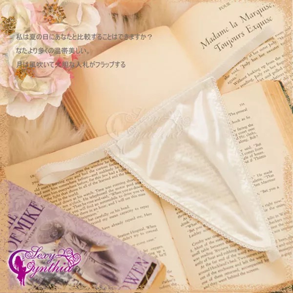 ชุดนอนเซ็กซี่ ชุดนอน ซีทรู ชุดนอน เดรสสั้น ผ้าซาติน แต่งซีทรูลูกไม้ เกรดดีเนื้อนุ่ม สีขาว แบบชุดสไตล์คอร์เซ็ต สีขาว แต่งริบบิ้นร้อยด้านหน้า เซ็กซี่ วับๆแวมๆ กระโปรงแต่งระบายลูกไม้2ชั้น (ตัวชุดมีสายรัดถุงน่องในตัว) +G string เข้าชุด